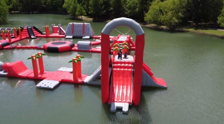 Arch Swing at Summer Splash aqua park