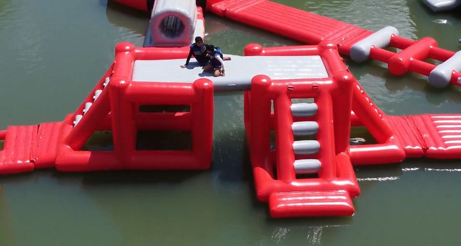 Summer Splash Aqua Park Largest Inflatable Water Park located at Crowley’s Ridge State Park on Lake Ponder Arkansas, gallery