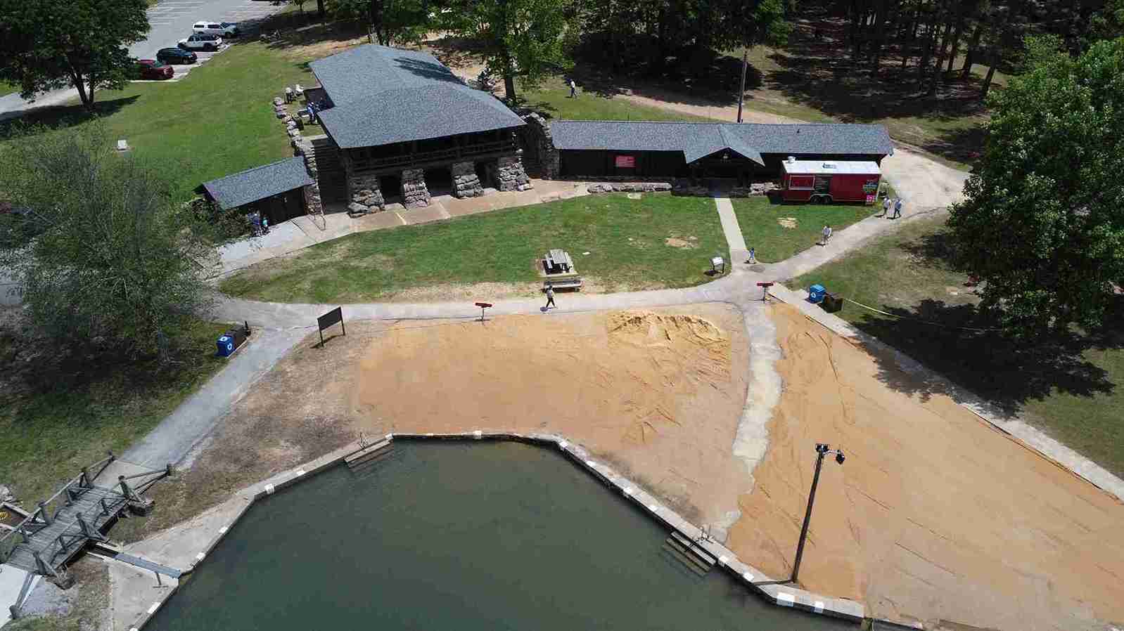 Summer Splash Aqua Park Largest Inflatable Water Park located  at Crowley’s Ridge State Park on Lake Ponder Arkansas, gallery