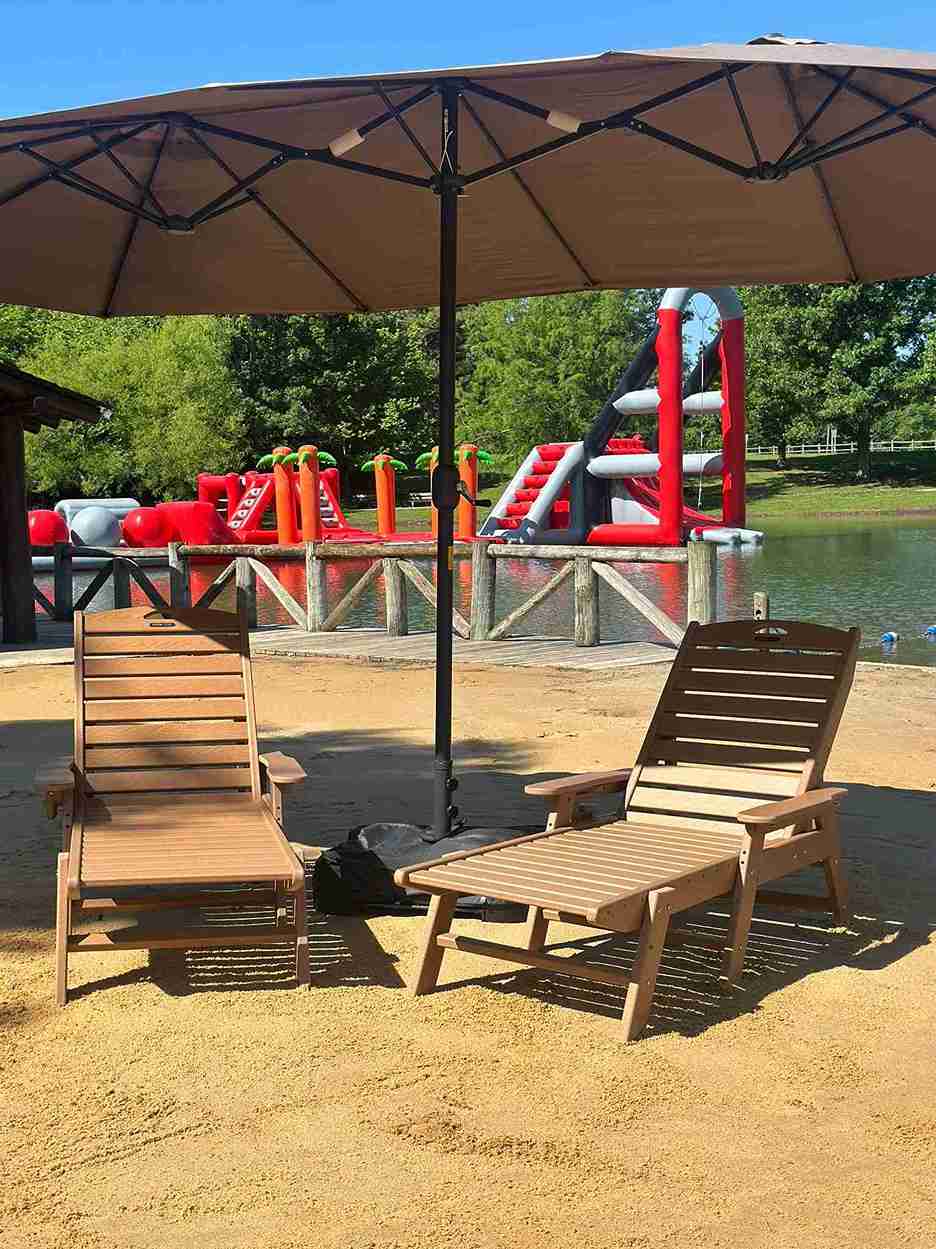 Premium Chair Rentals at Summer Splash aqua park